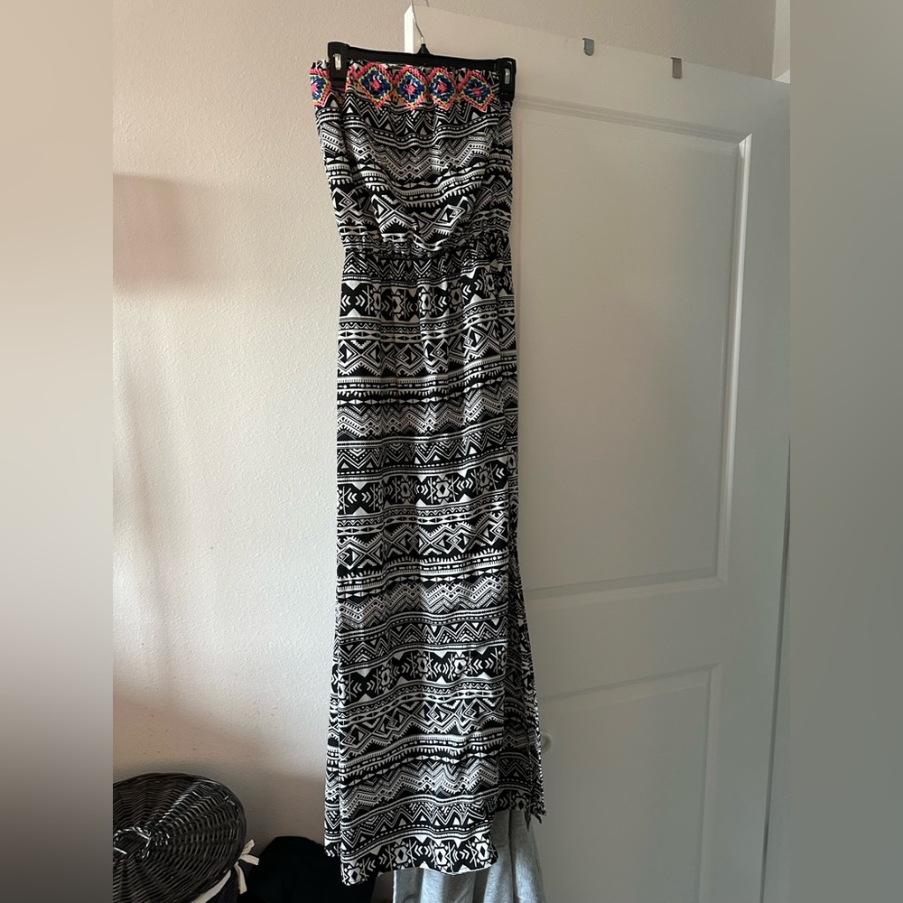 Maxi dress muti colored